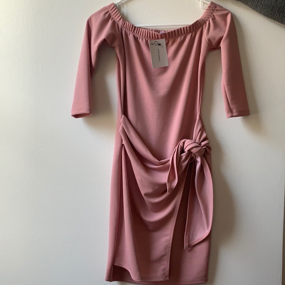 Pink Karina dress.